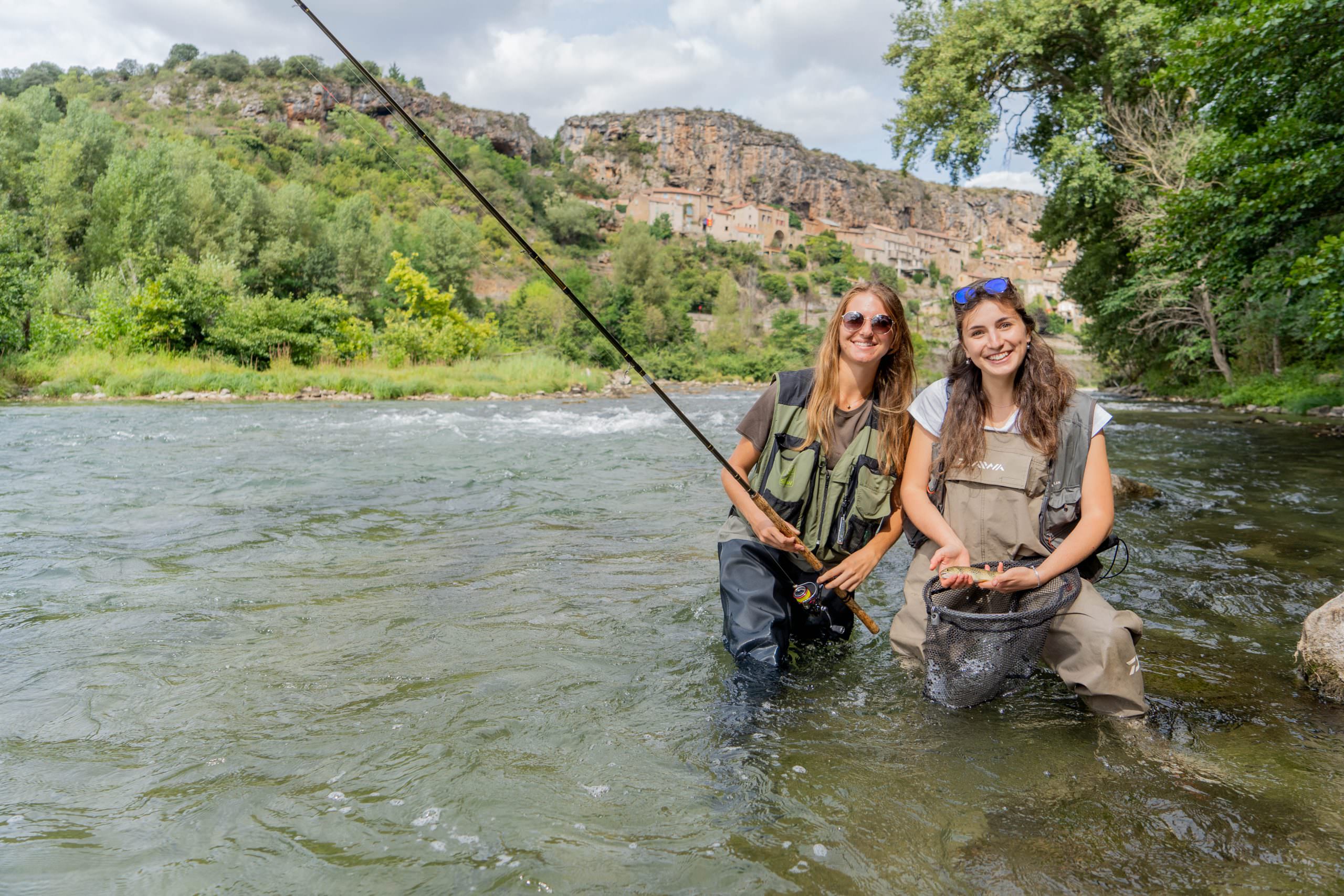 Découvrir la pêche entre filles